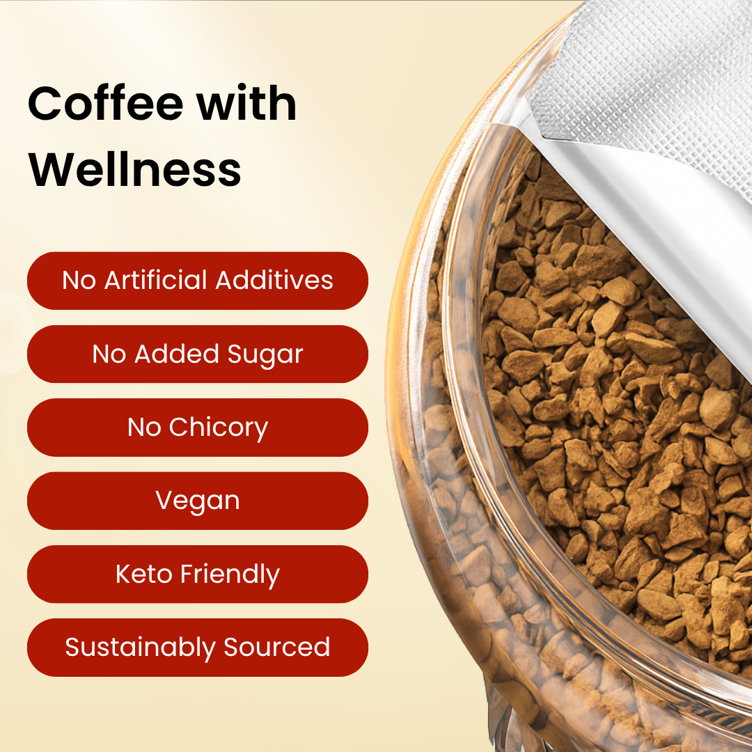 Lazy Bean Original Classic – Premium Instant Coffee (50g)