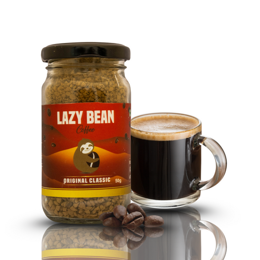 Lazy Bean Original Classic – Premium Instant Coffee (50g)