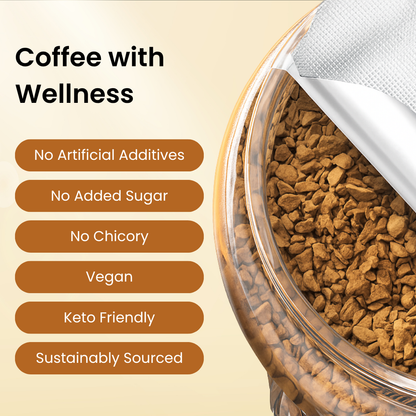 Lazy Bean Hazelnut Flavoured Instant Coffee (50g)