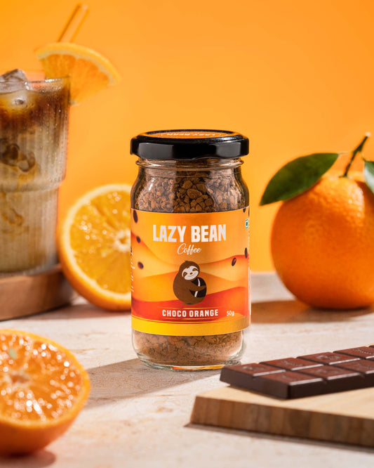 Lazy Bean Choco Orange Flavoured Instant Coffee (50g)