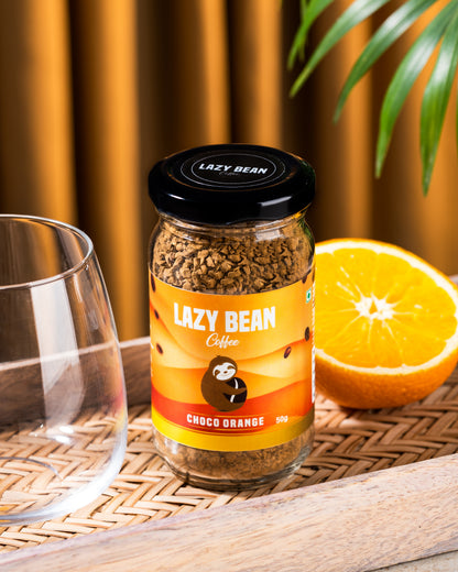 Lazy Bean Choco Orange Flavoured Instant Coffee (50g)