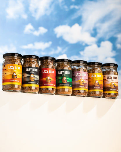 Lazy Bean Grand Festive Coffee Feast Offer – Pack of 7 | FREE Mug Worth ₹249 + Stickers | Limited Time Offer