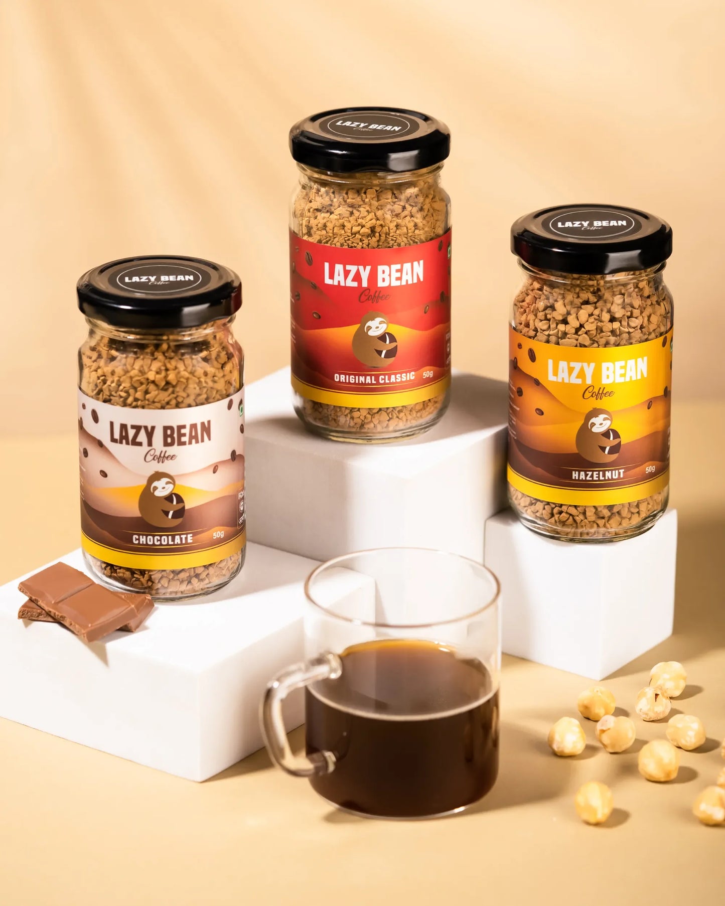 Lazy Bean Coffee - Pack Of 3 (Create Your Own Pack)