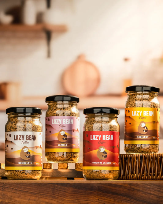 Lazy Bean Coffee - Pack Of 4 (Buy All 4)