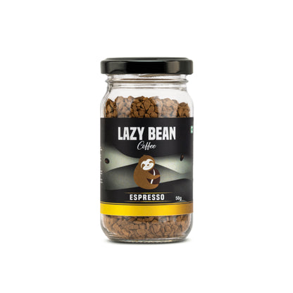 Lazy Bean Espresso Flavoured Instant Coffee (50g)