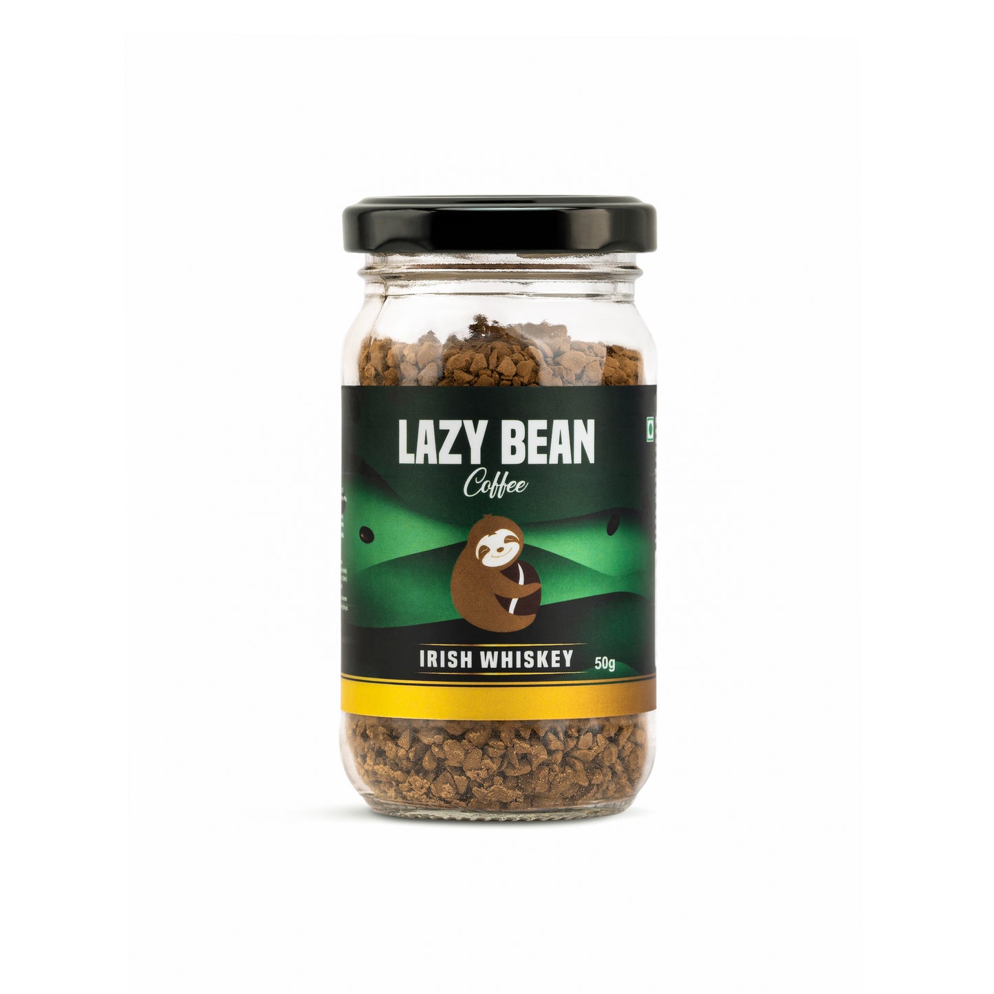 Lazy Bean Irish Whiskey Flavoured Instant Coffee (50g)