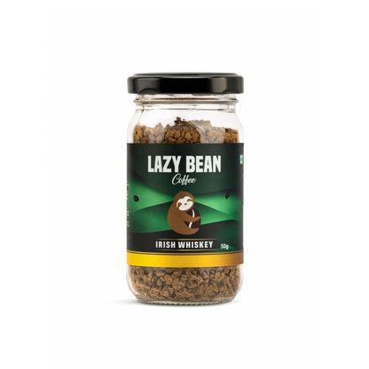 Lazy Bean Irish Whiskey Flavoured Instant Coffee (50g)