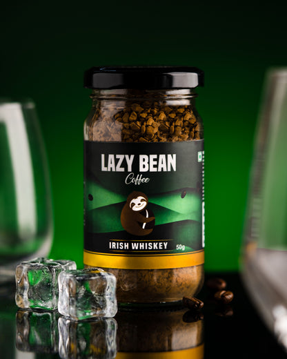 Lazy Bean Irish Whiskey Flavoured Instant Coffee (50g)