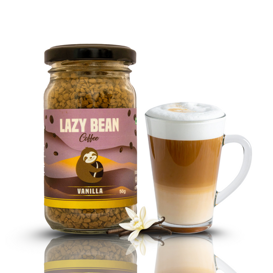 Lazy Bean Vanilla Flavoured Instant Coffee (50 g)
