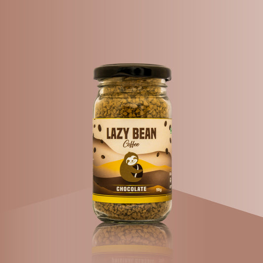 Lazy Bean Chocolate – Flavoured Instant Coffee (50g)
