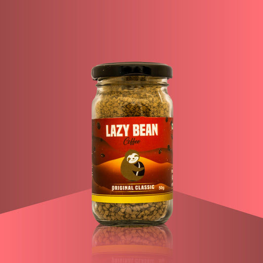 Lazy Bean Original Classic – Premium Instant Coffee (50g)