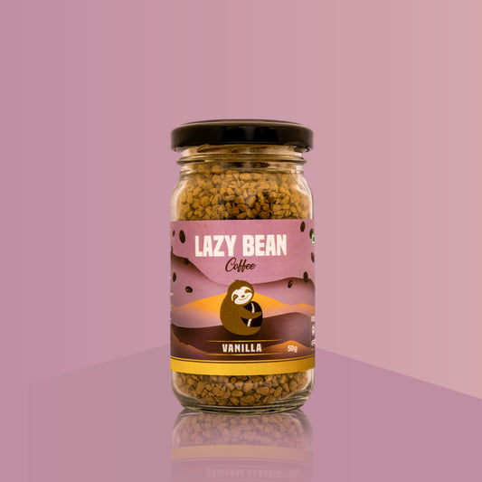 Lazy Bean Vanilla Flavoured Instant Coffee (50 g)