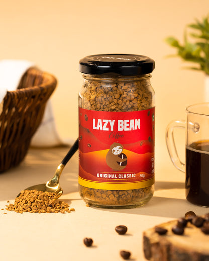 Lazy Bean Original Classic Premium Instant Coffee (50g)